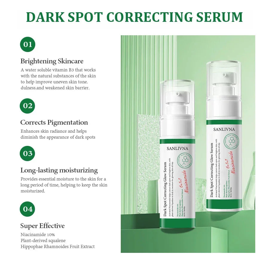 Dark Spot Corrector Brightening Serum Really Improves Dull Skin Pigmentation Treatment Moisturizing Repair 50ML