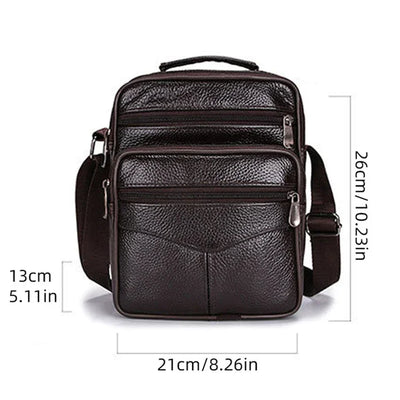 Men's Messenger Bags Hot PU Handbag Multi-functional Travel Casual Small Bags Outdoor Hiking Cycling Sport Cigarette Satchel