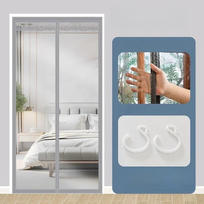 Magnetic Screen Door with Automatic Closing Anti Mosquito Net for Doors Self Sealing Mesh Curtain Perfect for Home Decoration