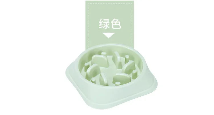 Portable Pet Dog Supplies, Puppy Feeding Food Dish, Slow Down Eating Feeder Bowl to Prevent Obesity, Dropshipping, 2023