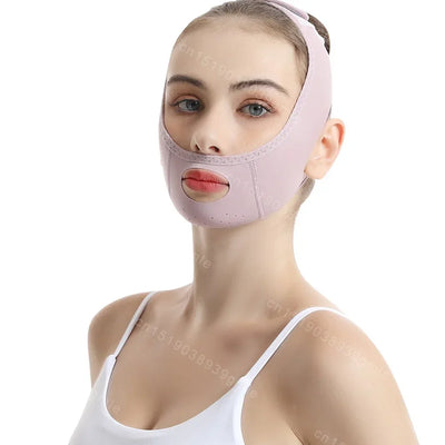 New Reusable Face Slimming Bandage Women V Line Face Shaper Chin Cheek Lift Up Belt Facial Massage Strap Skin Care Beauty Tools