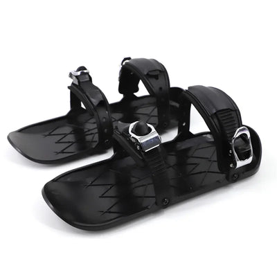 Outdoor sports mini ski boots are easy to carry and lightweight snowboard shoes. Snow sports ski supplies sled ski boots