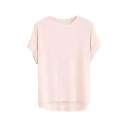 Women's Linen Round Neck Transparent Tops