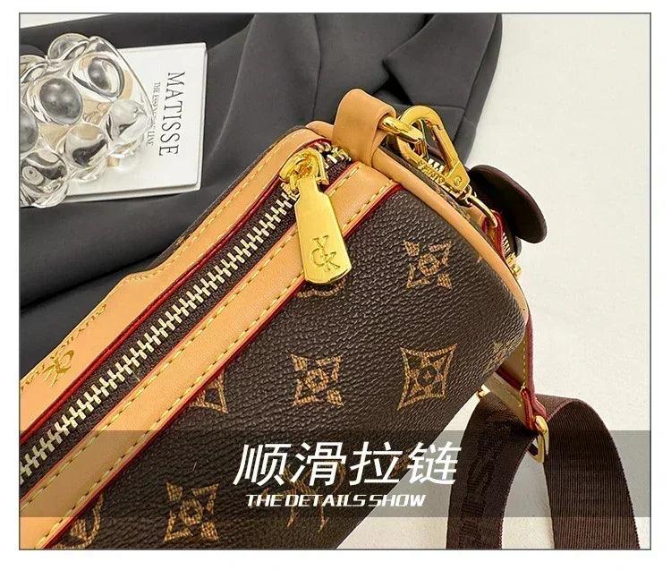 Famous designer popular classic elegant handbags leather ladies crossbody shoulder bag versatile and chic for evening