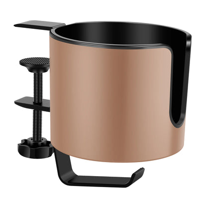 2 IN 1 Headphone Holder Nonslip Adjustable Desk Clamp Cup Rack for Coffee Mugs Water Cups Headphone Gaming Desk Accessories NEW