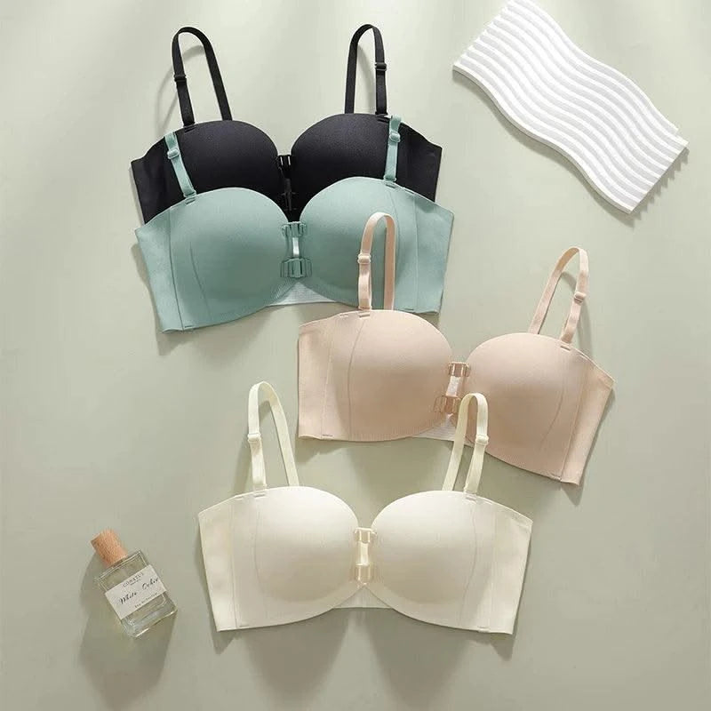 Front Closure Bra for Women Light colours