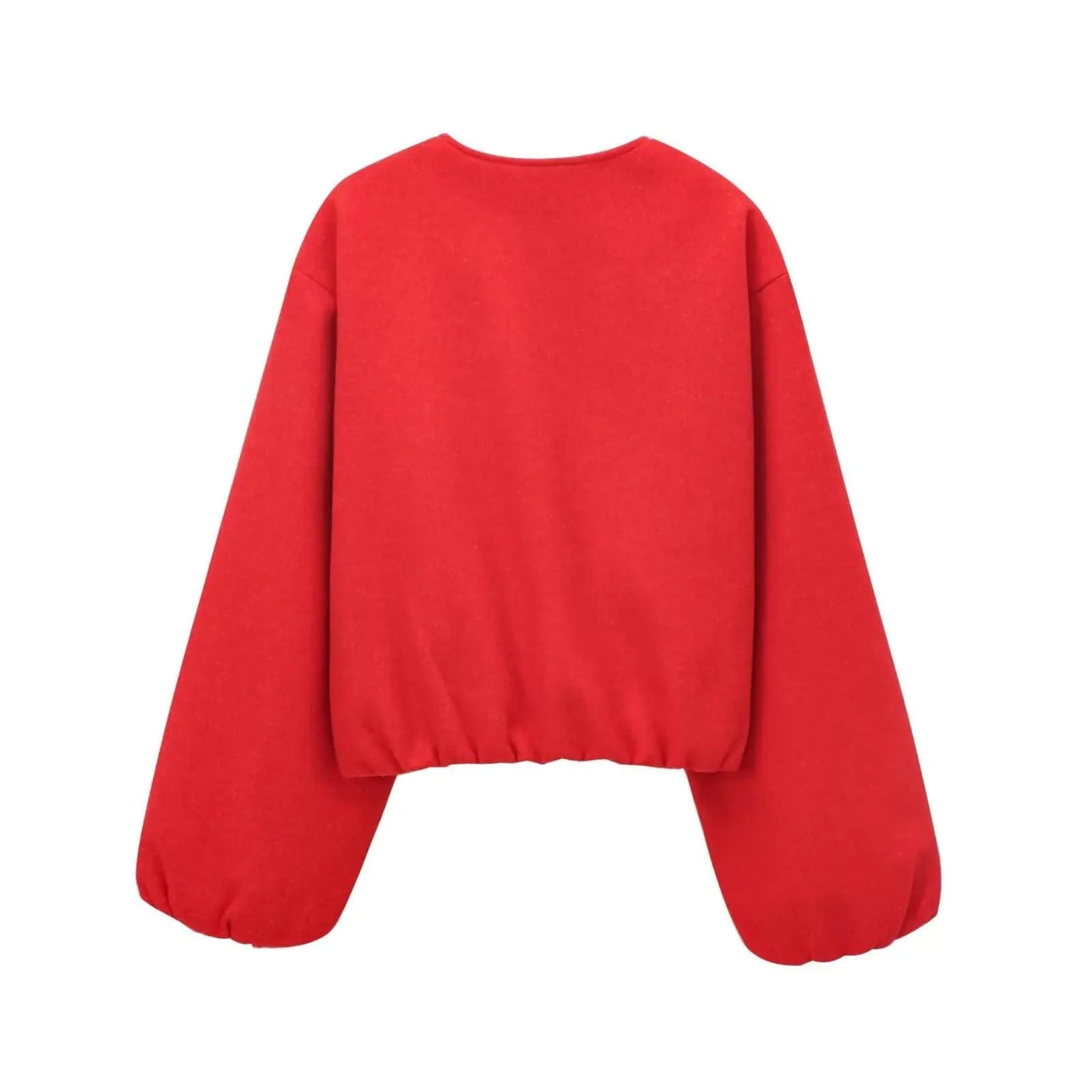 Zipper Bomber Jackets for Women Soft Cropped Long Sleeve Sports