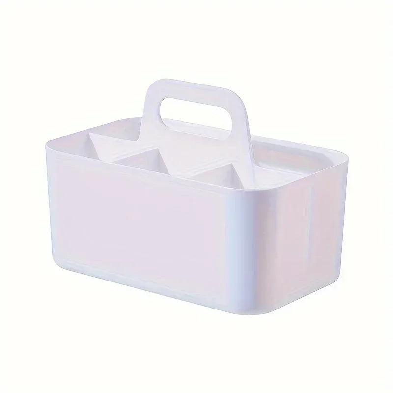 Multi-functional office supplies storage box - desk organizer with multiple compartments for markers and small