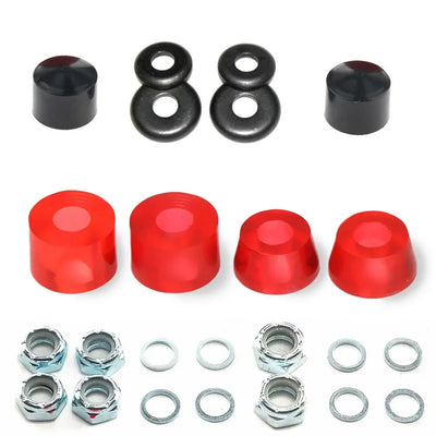 Skateboards Shock Suit Kit 90a Hard Longboard Pivot Tube Speed Ring Washers Cylindrical Bushings Conical-Bushings Accessories