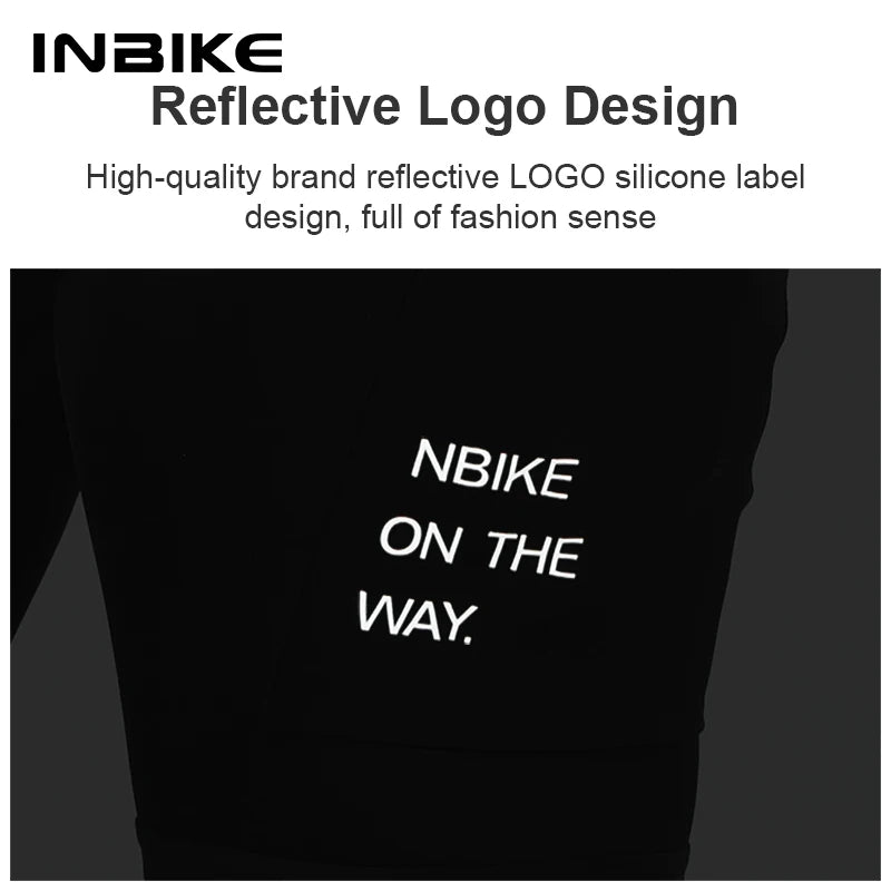 INBIKE Cycling Shorts Women's Summer New High-waist Pocket Bicycle Road MTB Outdoor Cycling Breathable Shock-absorbing Bib Short