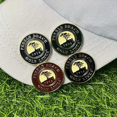 "Elegant Gift-Ready" Charming Magnetic Golf Hat Clip With Durable Metal Ball Marker - Ideal Gift For Women Golf Enthusiasts - Elanique