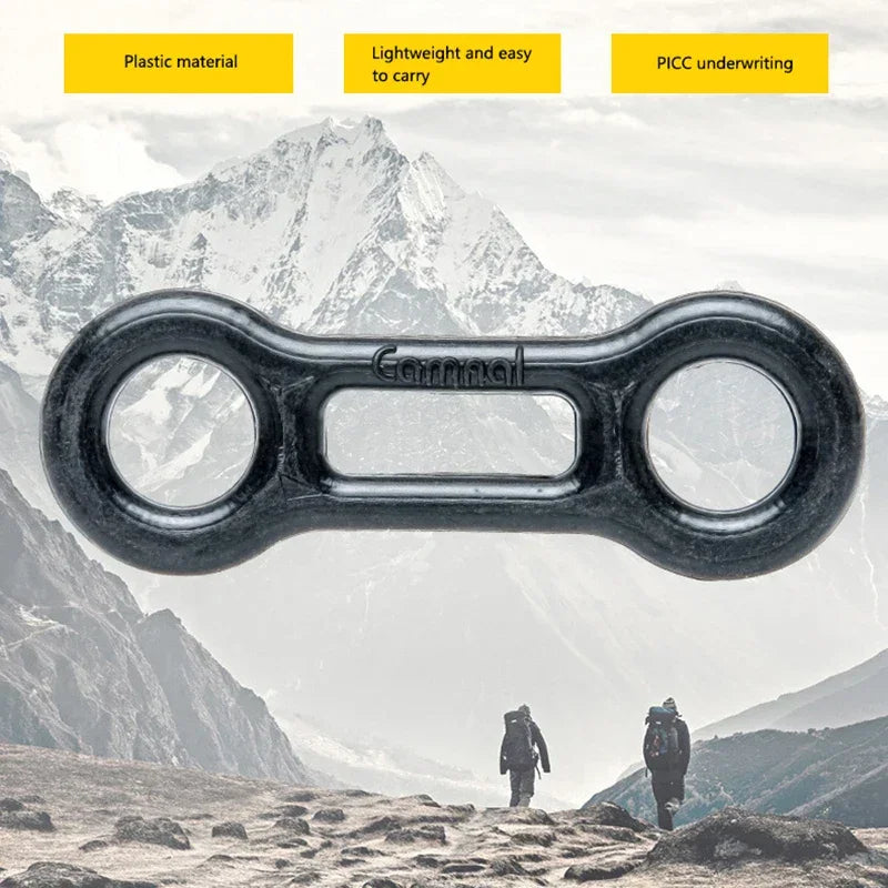 Carabiner Ropes Locking Tools Rigging Fixing Locking Protective Buckle For Mountain Climbing Rock Climbing Outdoor Sport Tool