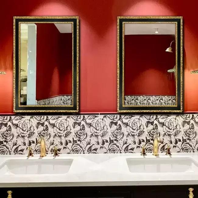 Aesthetic living room mirror decoration decor large bedroom home luxury wall design bathroom mirrors espejo house floor