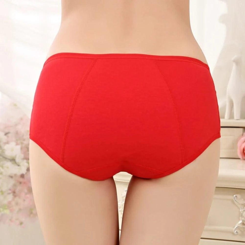 Cotton Female Physiological Pants Leak Proof Menstrual Women Underwear Period Panties Health Seamless Briefs Warm Stretch Panti