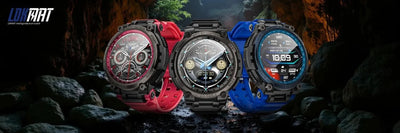LOKMAT New ATTACK MAX Sport Rugged Smart Watch BT Calls Waterproof Military Smartwatches Heart Rate Monitor Fitness Tracker