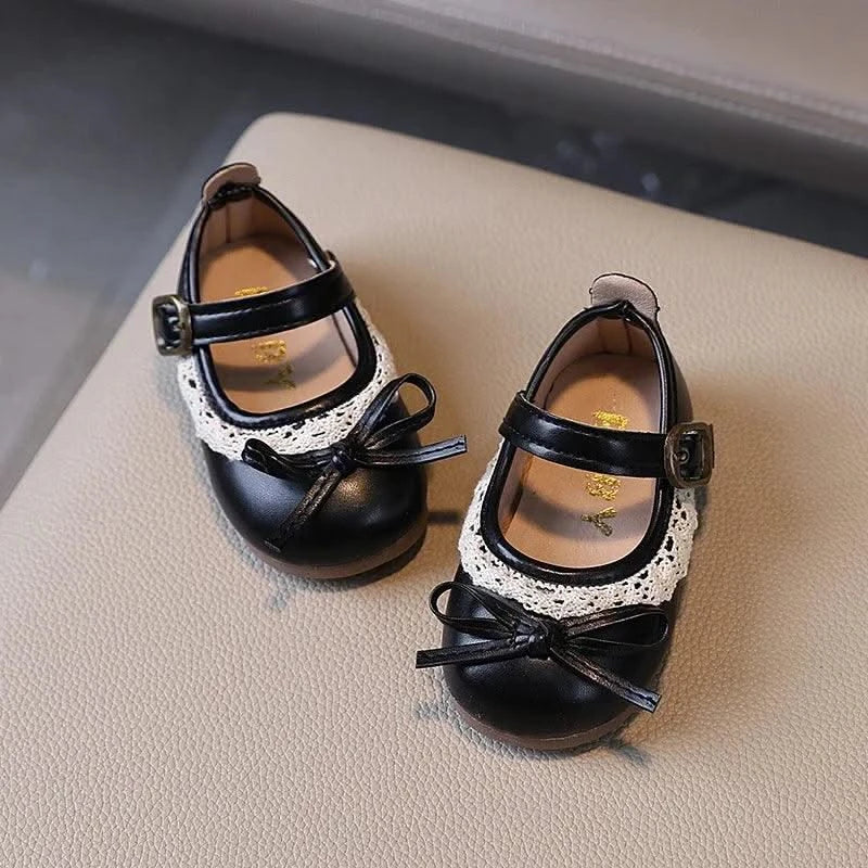 Soft Leather Flat Shoes For Toddlers and Children | Spring Autumn | Princess Casual Walking Shoes | Kids Girls Fashion