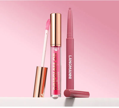 12PCS Retro Lip Set 6 Lipliner 6 Dripglass Oil Matte Shiny Long Lasting Makeup Kit Cosmetics Beauty Essentials