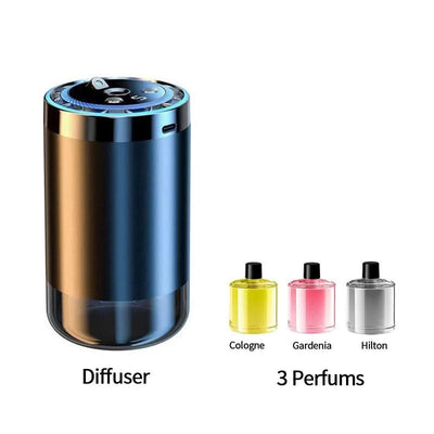 Car Air Humidifier Fragrance Diffuser Car Air Fresheners Perfume Essential Oil Diffuser Odor Eliminator Removing Humidifier