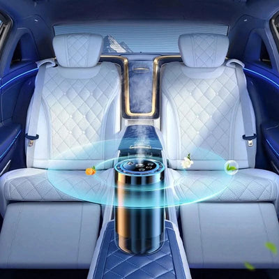 Car Air Humidifier Fragrance Diffuser Car Air Fresheners Perfume Essential Oil Diffuser Odor Eliminator Removing Humidifier