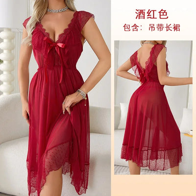 Women's Sexy Lingerie Nightgown Sleepwear