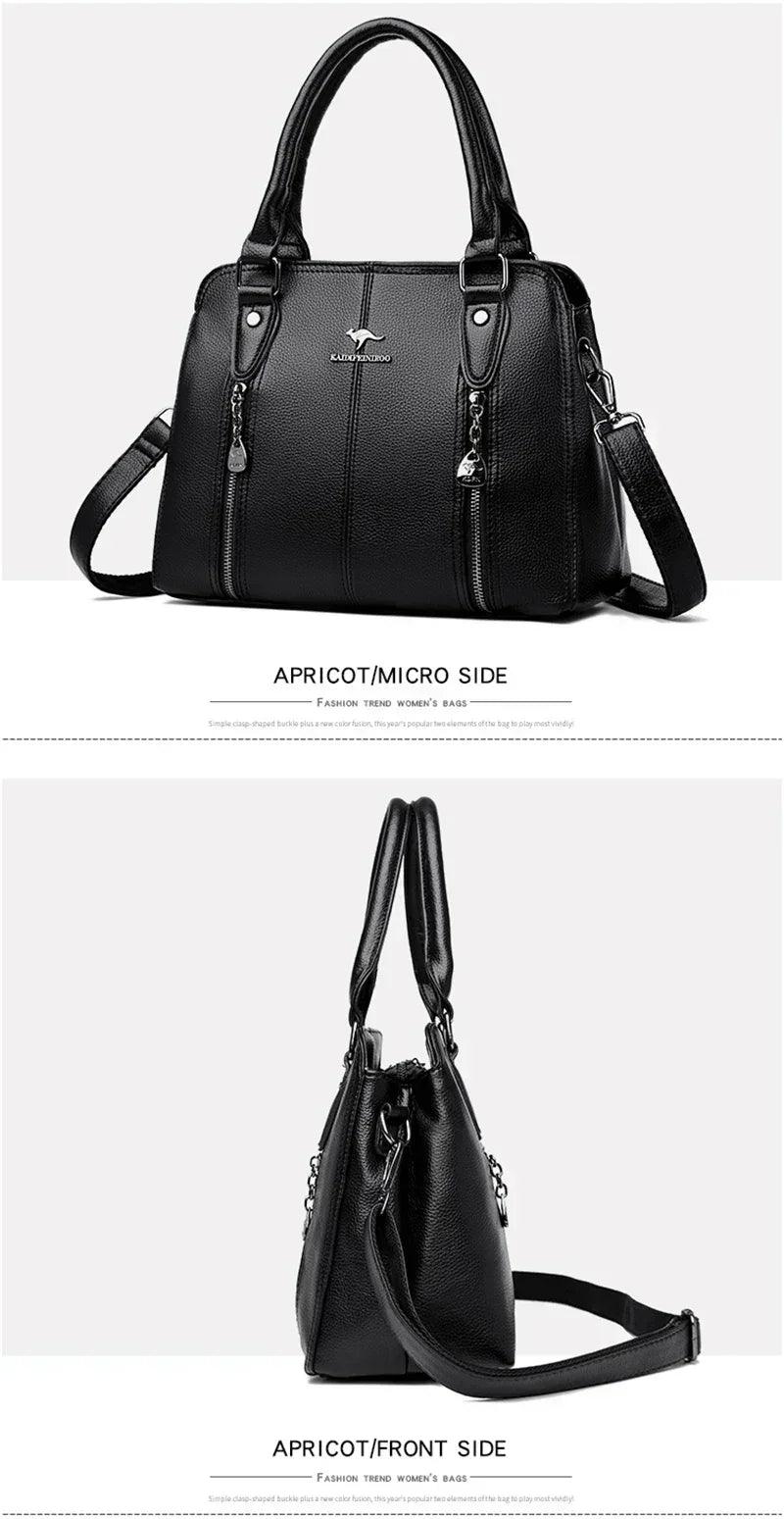 Luxury handbags woman bags designer big shoulder for women’s 2024 trendy large capacity ladies leather hand casual tote