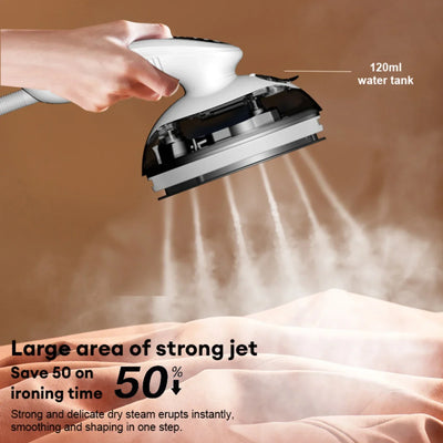 Handheld 1100W Garment Steamer Iron  Portable Steam Cleaner for Cloth Home Electric Hanging Mite Removal Steamer Garment EU/US