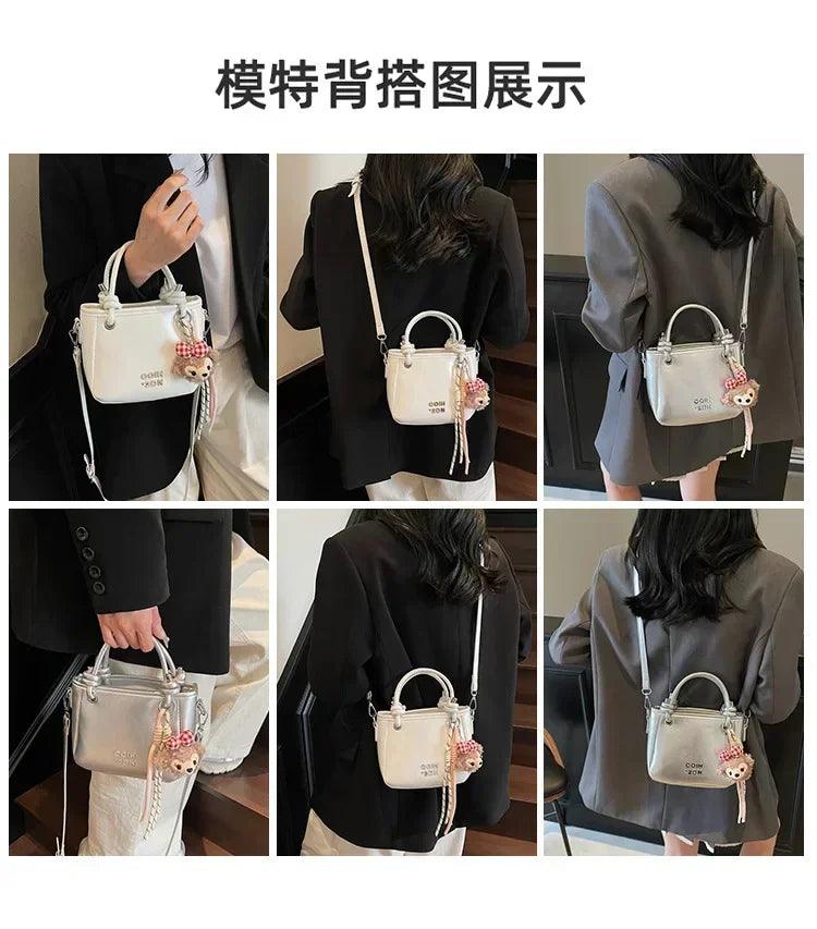 2025 unique women’s handbag designer shoulder purse minimalist bucket & square bag versatile crossbody for work