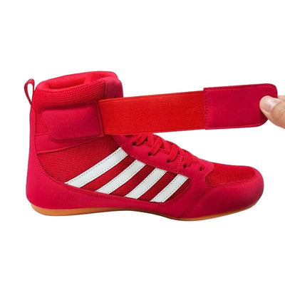 Boxing wrestling shoes children's adult training men women combat fighting Sanda high top shoes boots strength weightlifting gym