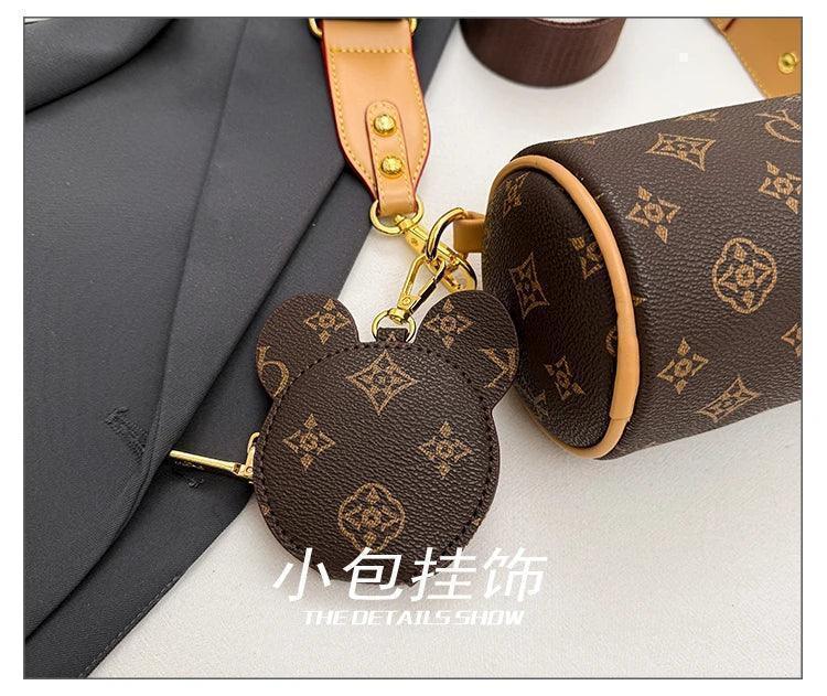 Famous designer popular classic elegant handbags leather ladies crossbody shoulder bag versatile and chic for evening