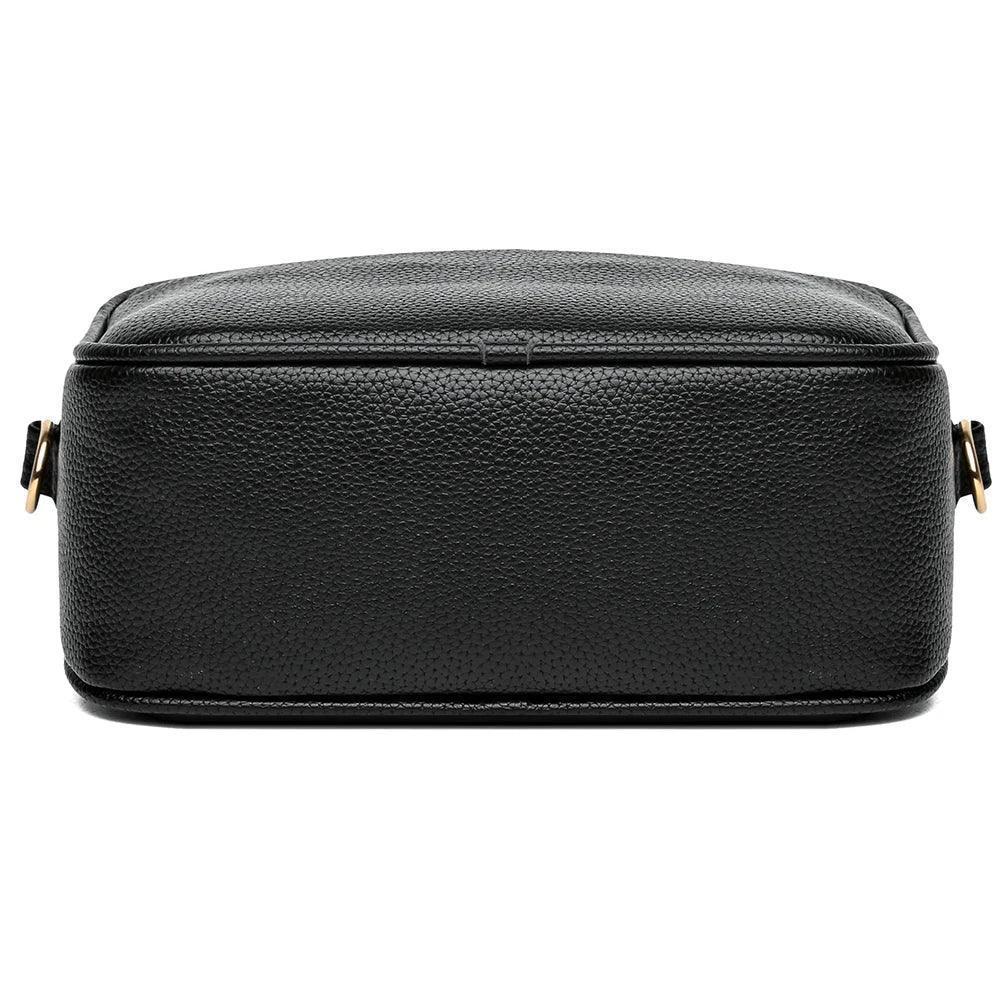 Fashion women handbag luxury brand leather tote bags for shoulder 2024 designer solid color messenger