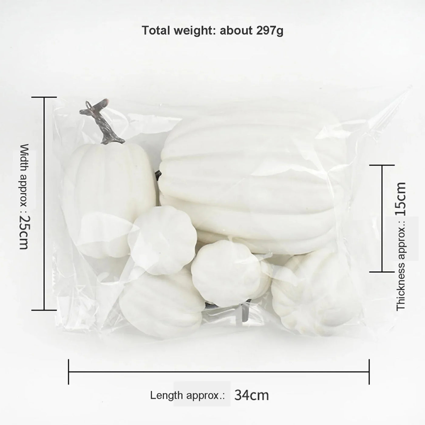 Thanksgiving Artificial Pumpkins Sets Assorted Big And Small Pumpkins Fake Pumpkins Farmhouse Fall Harvest Table Halloween Decor