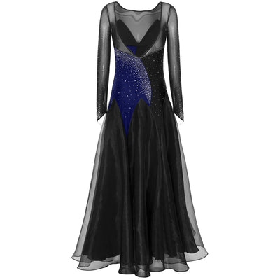 Waltz Ballroom Competition Dress Women Evening Gowns Concert Outifts Modern Tango Standard Dance Performance Stage Costume