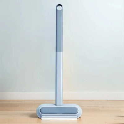 Pet Hair Remover Brush Dog Hair Cleaner Brush with Squeegee Carpet Bed Hair Cleaning Tool Long Handle for Carpet Bed Sofa