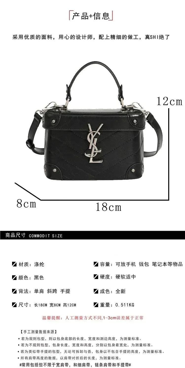 Popular and elegant women’s crossbody bag handbags messenger in premium leather by designer