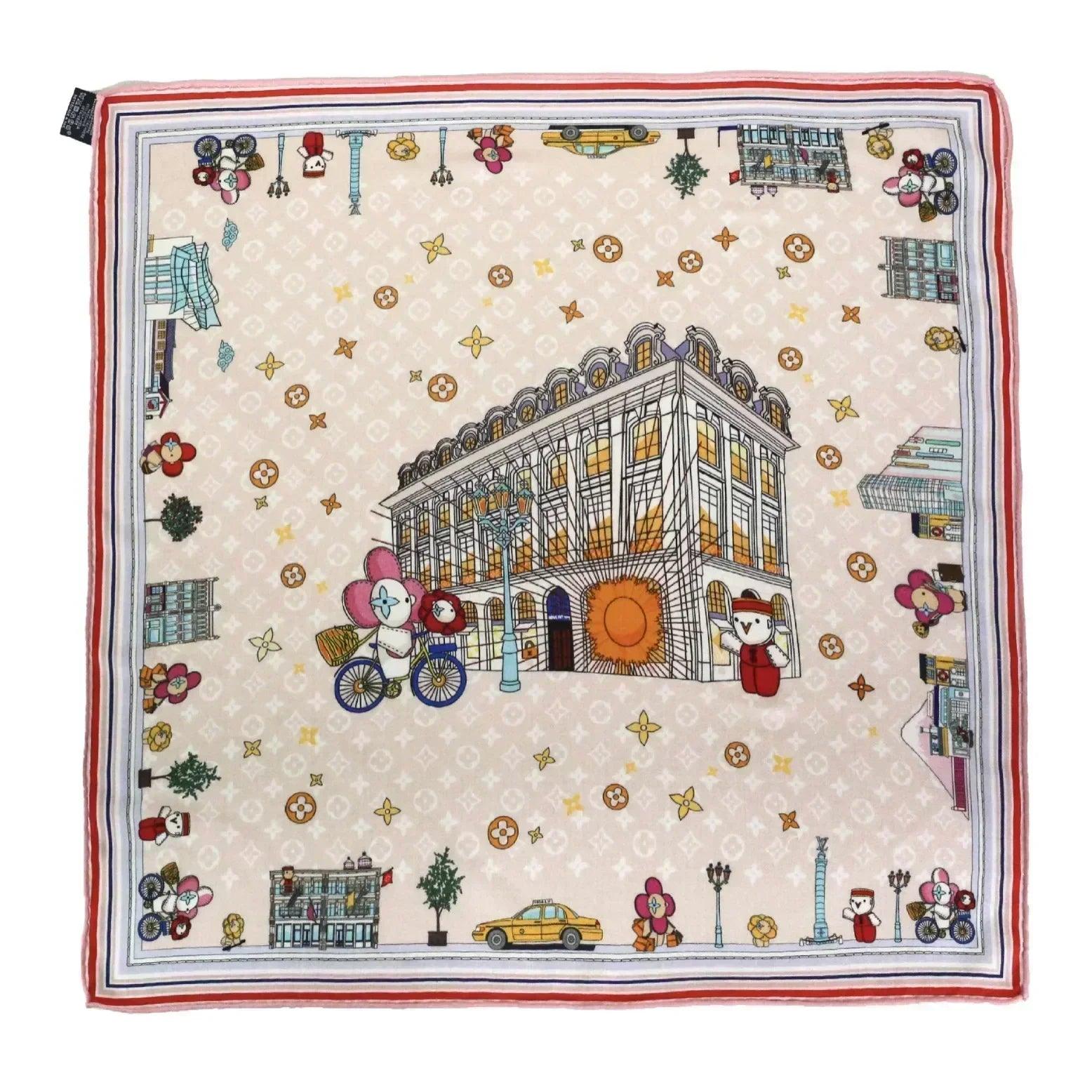 Silk wool scarf 65cm women small soft scarves bandanas