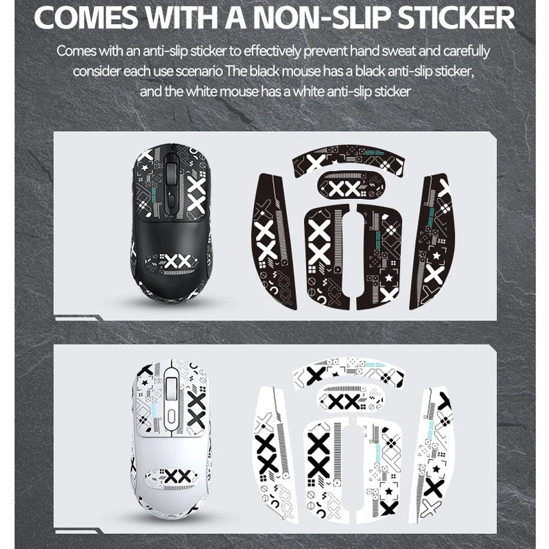 Warvank X8 Wireless Gaming Mouse 500mAh TYPE-C Rechargeable Office Mouse Suitable for Laptop Desktop Computers