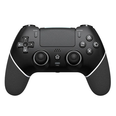 Wireless Gaming Controller 6 Axis Gyro Bluetooth Console Controller Macros Turbo Dual Vibration Hall Effect Joystick for PS4