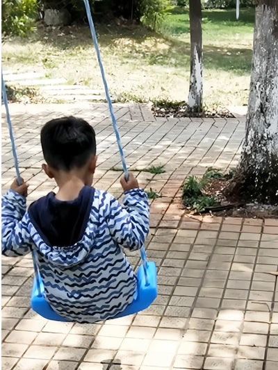 Swing children's swing, baby swing, swing toy swing garden, adjustable rope indoor rainbow swing, children's outdoor game