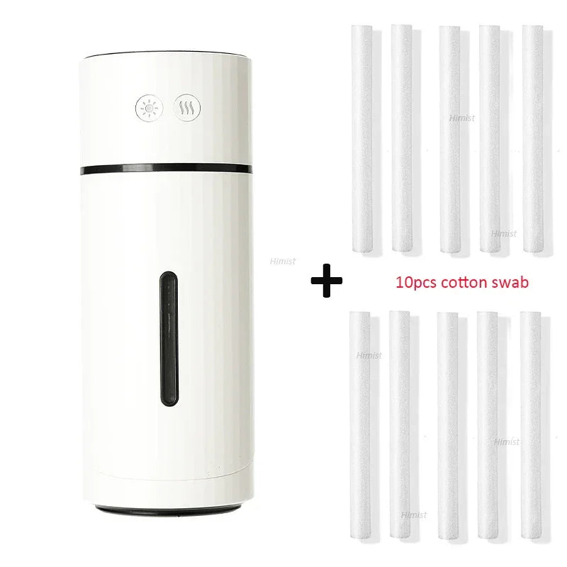 260ML Wireless Air Humidifier USB Aromatherapy Diffuser 1000mAh Rechargeable Battery Ultrasonic Cool Mist Maker Quiet Fogger