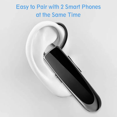Wireless Earbuds Wireless Earphone Comfortable Bluetooth 5.0 Hands  Talking Single Ear Headset for Driving Travel