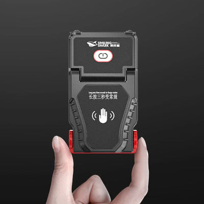 Mini Sensor LED Headlamp Adjustable Angle Hat Cap Clip Lights Waterproof USB Rechargeable Lamp Outdoor Camping Fishing Headlight