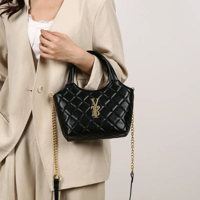 Elegant Handbag For Women Leather Material Popular Classic Shoulder Strap By Famous Designer Luxury Brand Durable