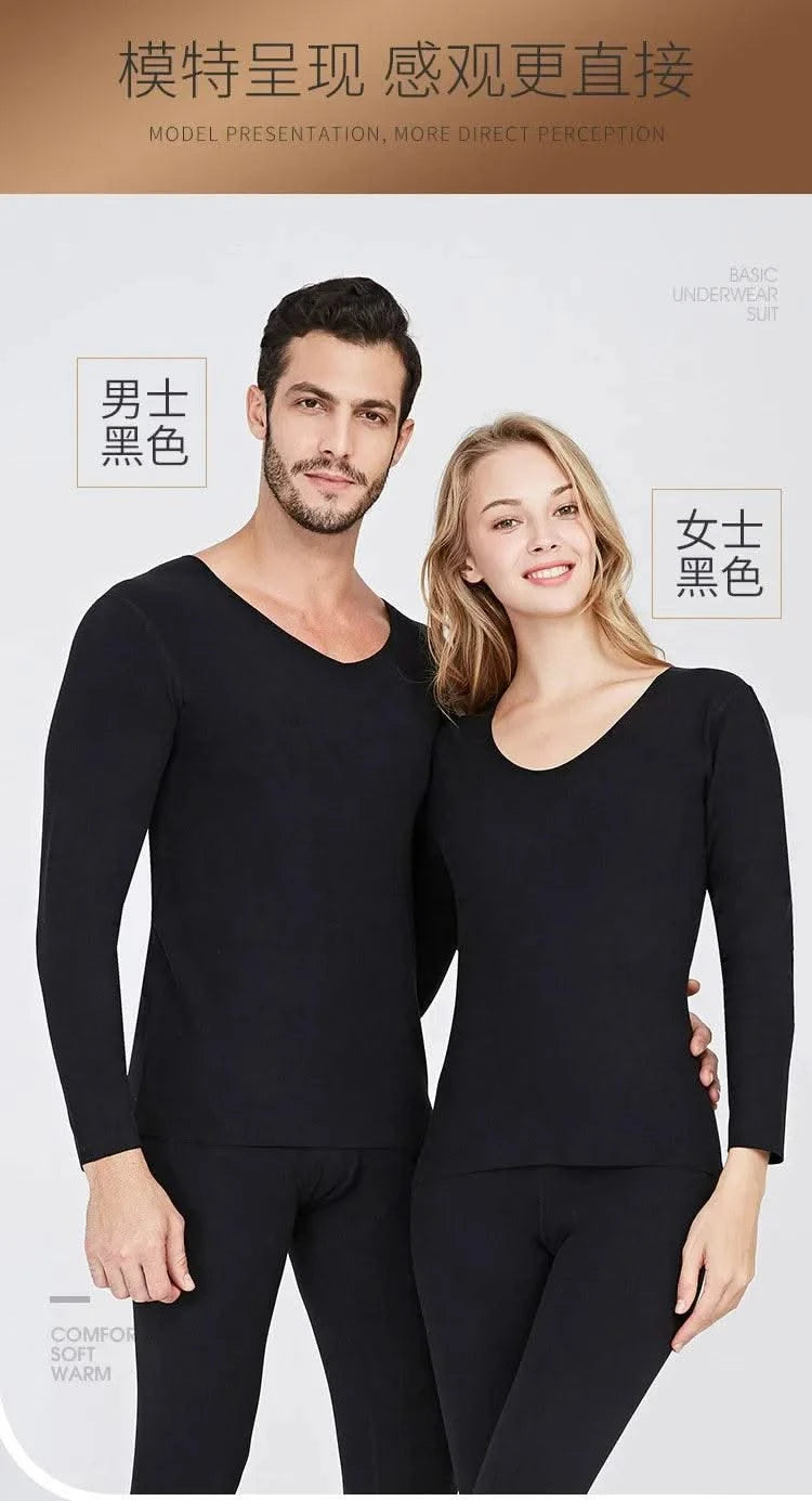 Thermal Underwear for Women Men - 2 Pack Sets Ultra Soft Long Pajama Set-Warm Base Layers with Fleece Lined for Cold Weather