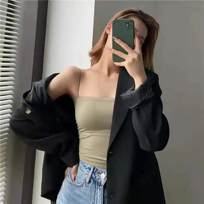 Women Fitness Crop Tops Summer Thin Elegant