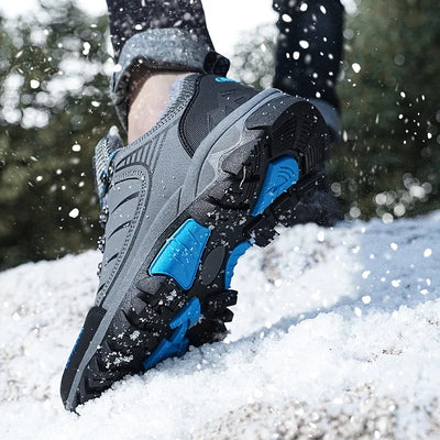 Men's Sneakers Outdoor Low-top Men's Hiking Shoes for Mountain Climbing and Warmth Men's Boots Outdoor Hiking Boots Work Shoes