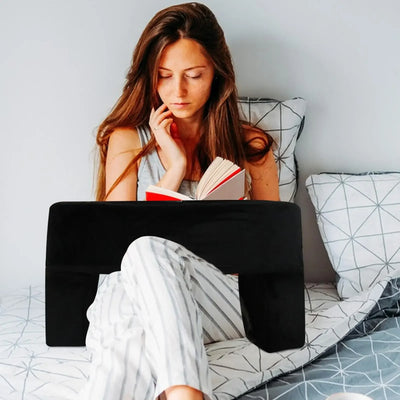 Laptop Pillow Reading Pillow With Side Pocket Ergonomic Cushion For Adults Working Study Bed Sofa Floor Dorm Living Room Bedroom