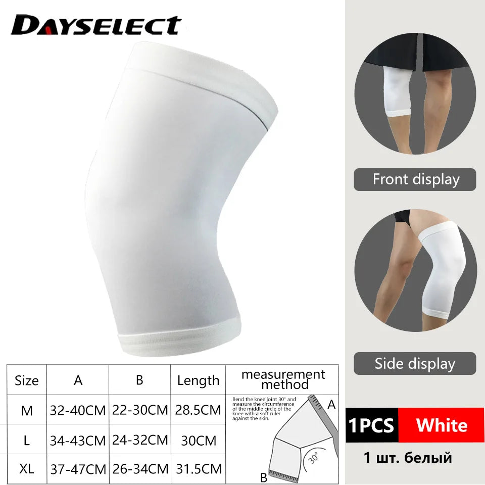 1Pcs Compression Knee Support Sleeve Protector Elastic Kneepad Brace gym Sports basketball Volleyball Running