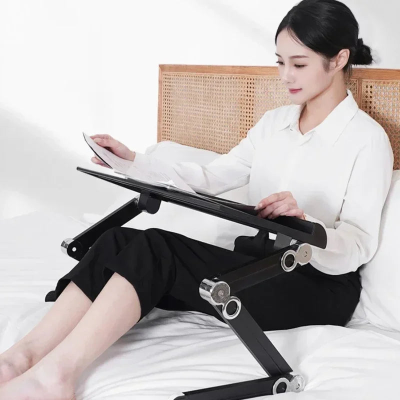 Bed Lazy Computer Desk, Adjustable Lifting Table, Flat Folding Table, Laptop Stand, Convenient Office Desk, Workspace Solution