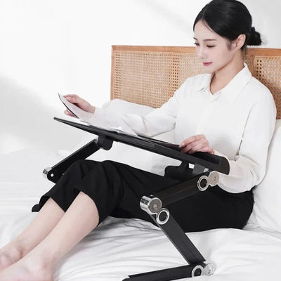 Bed Lazy Computer Desk, Adjustable Lifting Table, Flat Folding Table, Laptop Stand, Convenient Office Desk, Workspace Solution