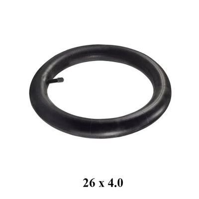 Snow Bicycle Butyl Rubber Inner Tube 26*4.0 26x4.0 Bike For Fat Bikes E-Bikes Snowmobiles Bicycles ATVs Black Tyre Cycling Parts